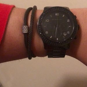Black Ceramic Michael Kors Watch
